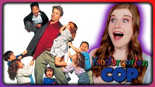 First time watching KINDERGARTEN COP | Movie Reaction!