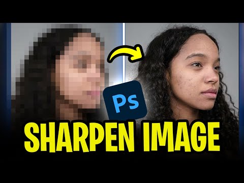 How to Sharpen Image in Photoshop (2025) | Full Guide