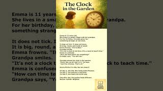 The Clock in the Garden ⏳ | A Motivational English Story #englishstory #englishstories #learnenglish