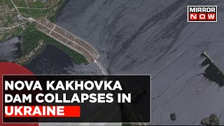 Critical Dam On Ukraine Frontline Damaged, Thousands Evacuating | Nova Kakhovka Dam