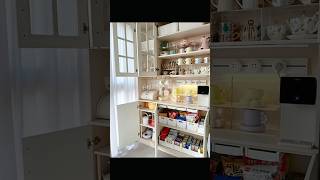 Organizing my kitchen — one satisfying sound at a time. #asmr #diykitchen #restock #satisfying