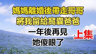 媽媽離婚後帶走哥哥，將我留給窩囊爸爸，一年後再見，她傻眼了。#幸福敲門 #為人處世 #生活經驗 #情感故事