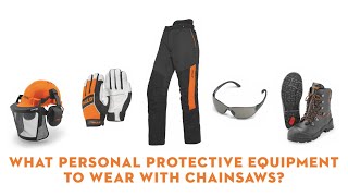 STIHL PPE for Using A Chainsaw | STIHL Chainsaw Trousers | STIHL GB