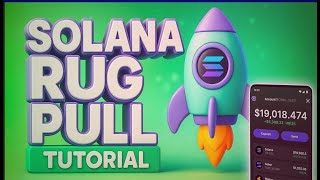 MemeCoin Rug Pull Guide | How to Launch a Meme Coin Solana