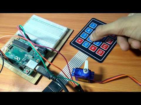 how to make a Arduino door lock
