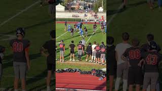 Palmyra🧡🖤 cougars football 🏈 #highschoolsports #2023shorts #footballshorts