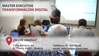 Máster Executive en Transformación Digital en MBIT School