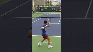 Carlos Alcaraz Forehand Slow-motion