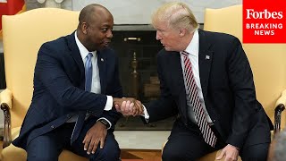 Tim Scott Praises Trump, Slams Biden In Response To POTUS Address To Joint Session Of Congress