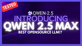Qwen-2.5 Max: NEW Opensource LLM BEATS Deepseek-v3 & R1? (Tested)