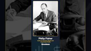 Philip Fisher: The Father of Growth Investing | His Legacy Explained in 60 Seconds