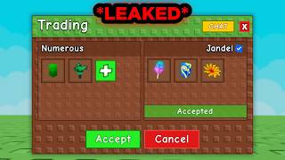 *LEAKED* TRADING UPDATE IS HERE... in Grow a Garden!
