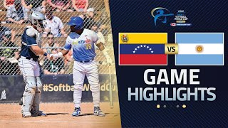 HIGHLIGHTS | 🇻🇪 Venezuela vs 🇦🇷 Argentina | WBSC Men's Softball World Cup Finals 2025