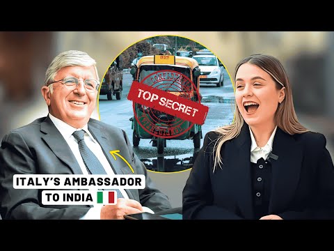 "No One Knows This Secret of Indian Tuk-Tuks" | Italian Ambassador Reveals