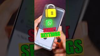 The Hidden trick of WhatsApp 😱WhatsApp’s Chat Lock feature  #SecureChats#MessagingPrivacy