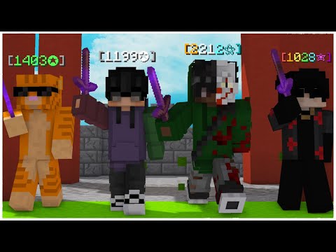 5000 Star Party DOMINATES Ranked Bedwars