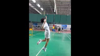学习转髋 #羽毛球 #一起打羽毛球 #川崎缤果羽毛球鞋 #转髋