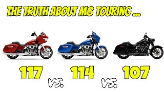 What Is Harley’s Best M8 Touring Bike? 107 vs 114 vs 117 Breakdown!