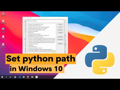 How to set python path in environment variable || windows 10 || BitsQue