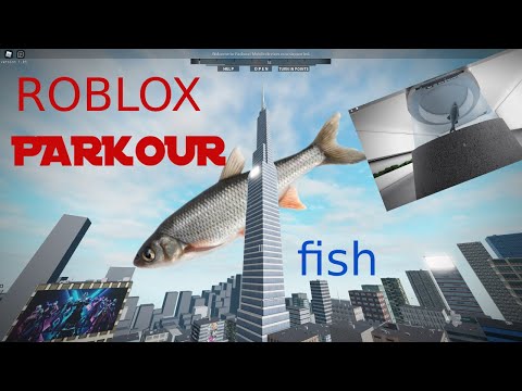 I spent 2 hours to find a floating fish (Roblox Parkour)