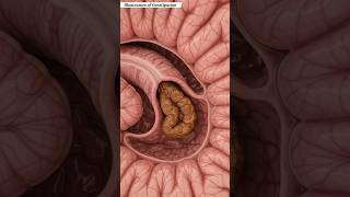 Illustration of Constipation | Realistic AI Art | Gut Health | Anatomy AI Arts USA |