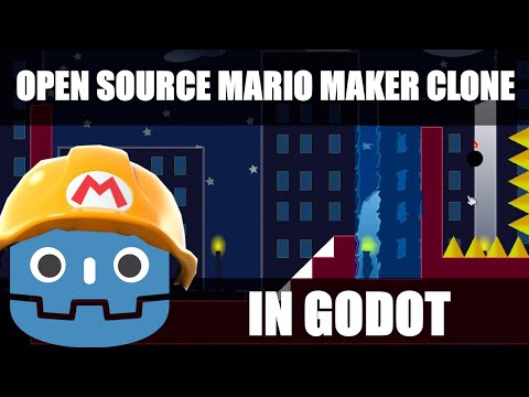 Open Source Mario Maker Clone in Godot