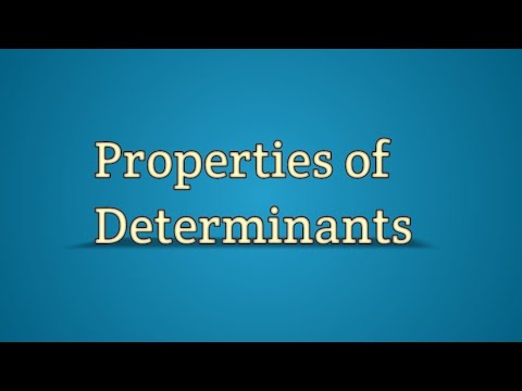 Determinants | Properties of Determinants | GATE | ESE #gate #determinants #matrix