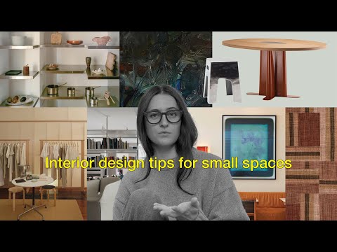 Interior design tips for small spaces