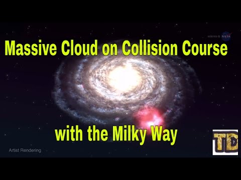 Massive Cloud on Collision Course with the Milky Way