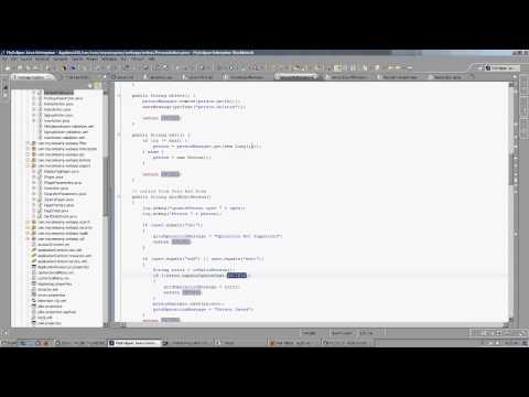 AppFuse Struts2 and JQuery Part 5B