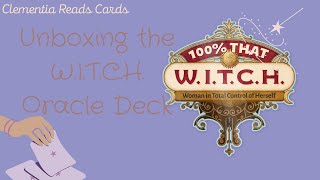 Witches Take Control with W.I.T.C.H. Oracle Deck