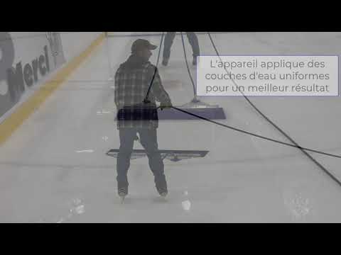 La resurfaceuse double de Rink Wizard
