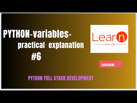 variables practical explanation .