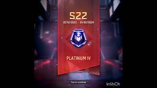 cs rank new season heroic to platinum #freefire #shortsfeed #arisudanyt