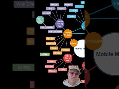 Embedding and testing Flutter Web App projects - package and app projects - short