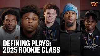 2025 Rookies Share Their Most Defining Moment From College Career | Washington Commanders