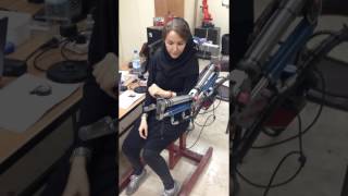 Arm Exoskeleton in Shiraz university