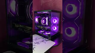 Gabinete Gamer Rise Mode Galaxy Glass M Mini #pcgamer #pcgaming #i512400f #risemode #tech