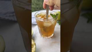 The most refreshing summer drink: lemon iced tea 🍋✨
