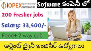 Iopex కంపెనీ Software Job openings|| Latest Telugu Jobs|| @ ajs jobs info