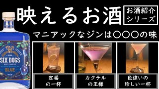 【カクテル紹介】珍しいクラフトジンで作ったお酒3選【シックスドッグス】
