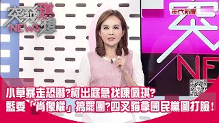 小草暴走恐嚇？ 柯出庭急找陳佩琪？ 活化石尚毅夫反問黃國昌.... 藍委「肖像權」搞罷團？ 四叉貓、Grace拿國民黨圖打臉國民黨！【突發琪想】2025.07.03