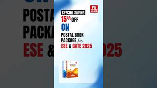 OFFER on Postal Book Package for ESE & GATE 2025 | MADE EASY #madeeasy #upsc #gateexam #esemains