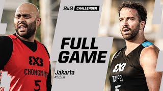Chongming vs Taipei WanBao | Full Pool Game | FIBA 3x3 Jakarta Challenger 2025