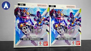 $24 BUDGET!!! ST01 Heroic Beginnings Starter Deck Opening & Beginners Guide | Gundam Card Game TCG