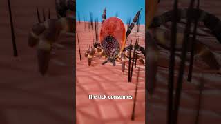 How Ticks Suck Your Blood 😱