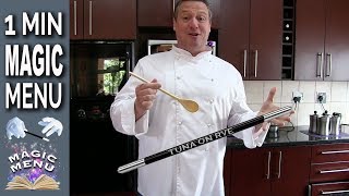 Tuna on Rye: 1 Minute Magic Menu with Wolfgang Riebe