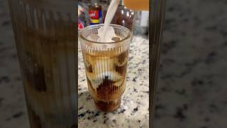 Iced coffee😍 #coffeedrink #lifestyle #asmr #asmrcoffee #asmricedcoffee