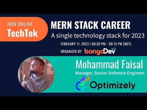 bongoDev Live Event: MERN (Mongo, Express, React, Node) Stack Career Guideline!!