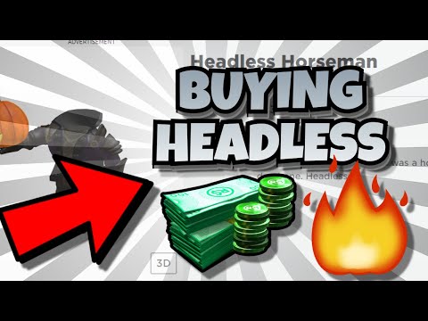 I just bought headless Roblox